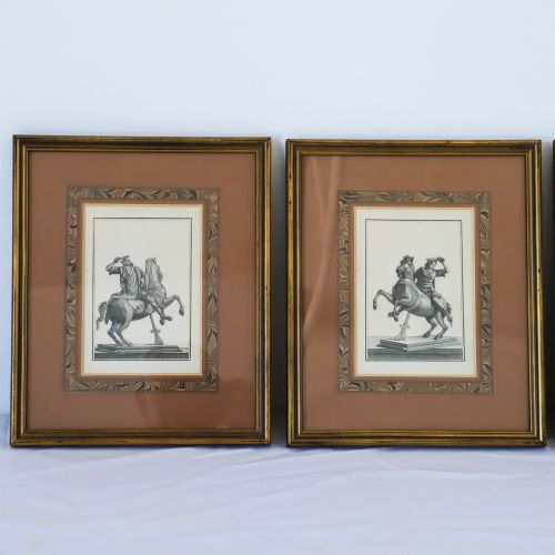 SET OF 4 LATE 18TH CENTURY GRAND TOUR ENGRAVINGS - ADDITIONAL PHOTO 8