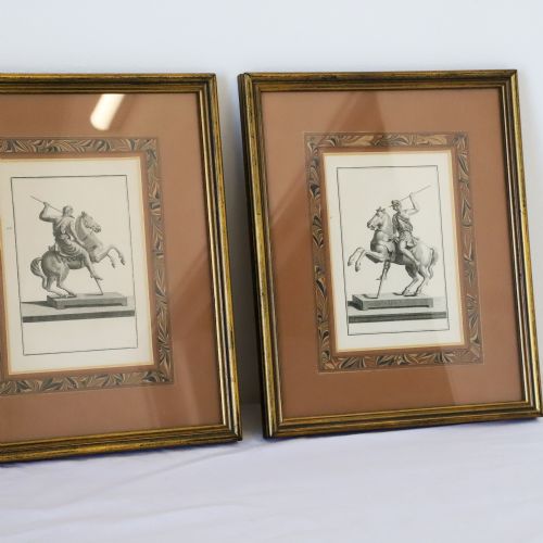 SET OF 4 LATE 18TH CENTURY GRAND TOUR ENGRAVINGS - ADDITIONAL PHOTO 9