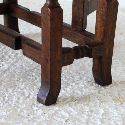 ENGLISH 18TH CENTURY OAK GATELEG TABLE - ADDITIONAL PHOTO 6