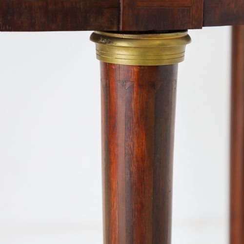 FRENCH 19TH CENTURY GUERIDON TABLE BRECCIA VIOLETTA MARBLE TOP - ADDITIONAL PHOTO 12