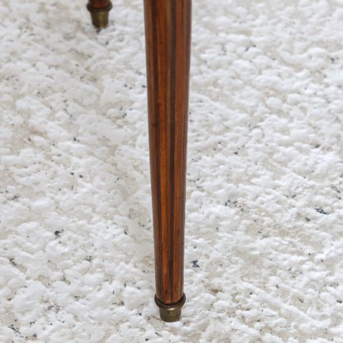 FRENCH 19TH CENTURY GUERIDON TABLE BRECCIA VIOLETTA MARBLE TOP - ADDITIONAL PHOTO 17