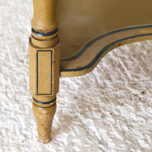 REGENCY PAINTED PINE WASHSTAND TABLE ORIGINAL CONDITION - ADDITIONAL PHOTO 13