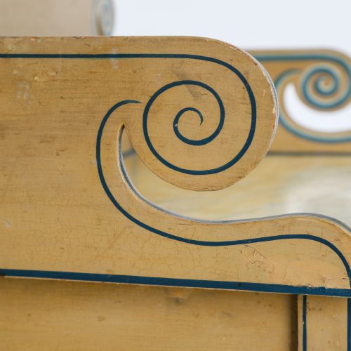 REGENCY PAINTED PINE WASHSTAND TABLE ORIGINAL CONDITION - ADDITIONAL PHOTO 15