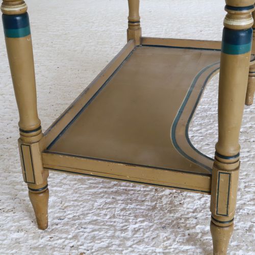 REGENCY PAINTED PINE WASHSTAND TABLE ORIGINAL CONDITION - ADDITIONAL PHOTO 17