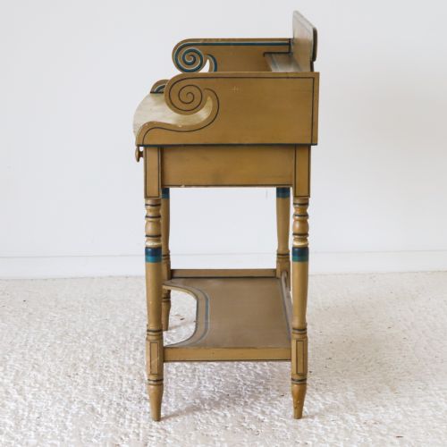 REGENCY PAINTED PINE WASHSTAND TABLE ORIGINAL CONDITION - ADDITIONAL PHOTO 20