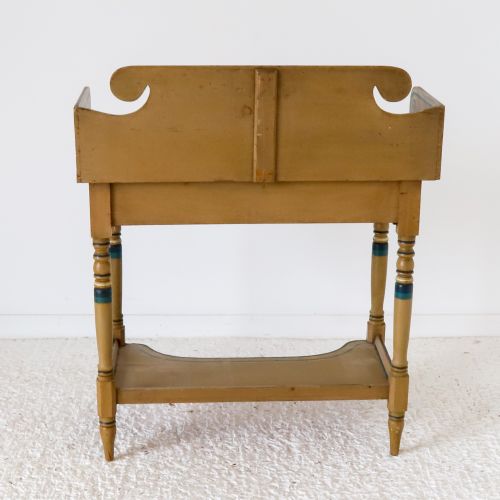 REGENCY PAINTED PINE WASHSTAND TABLE ORIGINAL CONDITION - ADDITIONAL PHOTO 22