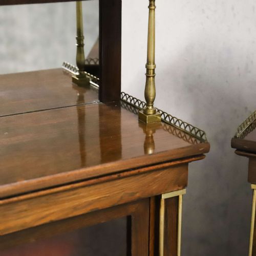 PAIR OF 19TH CENTURY REGENCY PERIOD ROSEWOOD CHIFFONIERS CIRCA 1810 - ADDITIONAL PHOTO 7