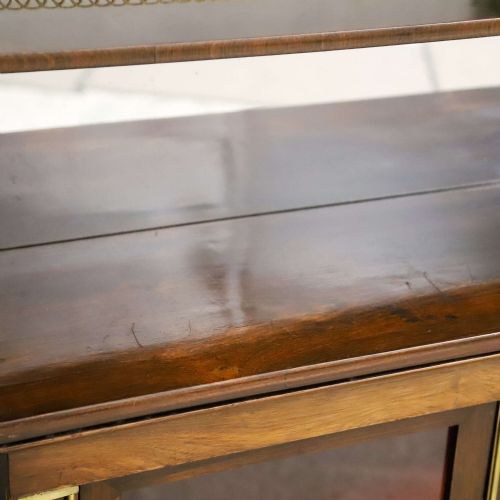 PAIR OF 19TH CENTURY REGENCY PERIOD ROSEWOOD CHIFFONIERS CIRCA 1810 - ADDITIONAL PHOTO 11