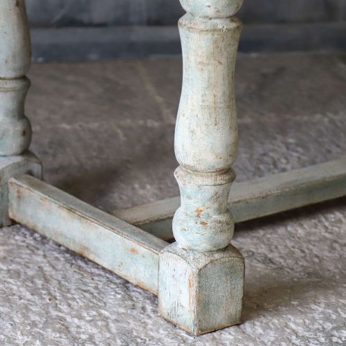 19TH CENTURY PINE FARMHOUSE DINING TABLE - ADDITIONAL PHOTO 11