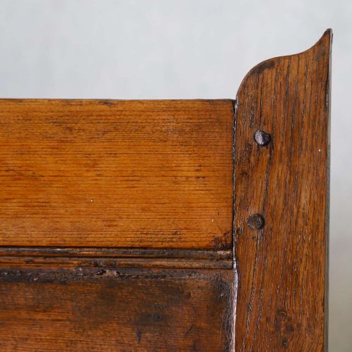 GEORGIAN PANELBACK HIGHBACK SETTLE - ADDITIONAL PHOTO 8