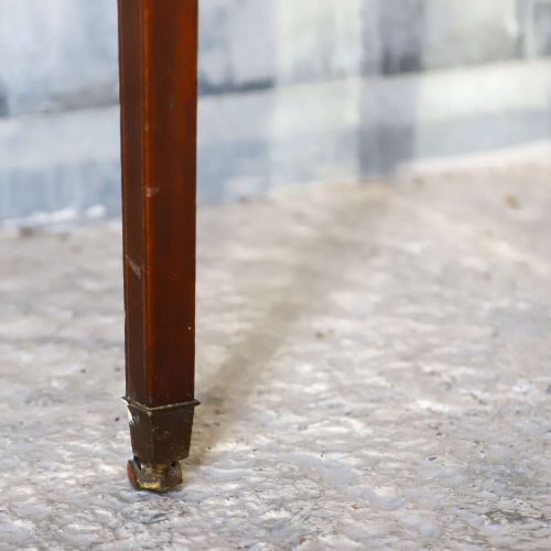 LATE 18TH CENTURY SHERATON STYLE MAHOGANY PEMBROKE TABLE PARTRIDGE WOOD CROSS BANDING - ADDITIONAL PHOTO 6