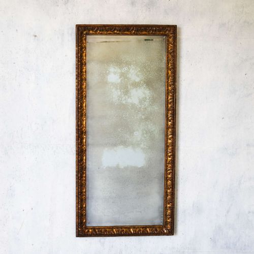 ANTIQUE FRENCH GILT DRESSING MIRROR 19TH CENTURY - ADDITIONAL PHOTO 1