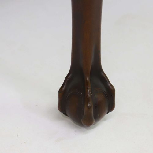 GEORGE II MAHOGANY DROPLEAF DINING TABLE CABRIOLE LEGS CLAWANDBALL FEET 17271760 - ADDITIONAL PHOTO 5