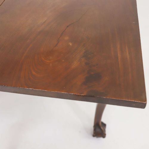 GEORGE II MAHOGANY DROPLEAF DINING TABLE CABRIOLE LEGS CLAWANDBALL FEET 17271760 - ADDITIONAL PHOTO 7
