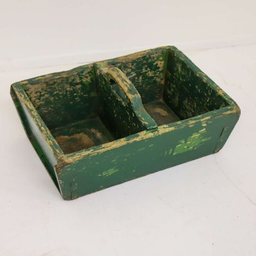 LATE 19TH EARLY 20TH CENTURY ROBUST WELSH ARTISAN OR COSTERMONGERS TRUG WELL MADE - ADDITIONAL PHOTO 1