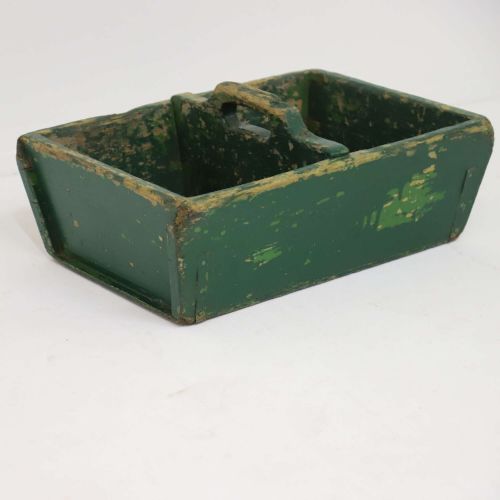 LATE 19TH EARLY 20TH CENTURY ROBUST WELSH ARTISAN OR COSTERMONGERS TRUG WELL MADE - ADDITIONAL PHOTO 2