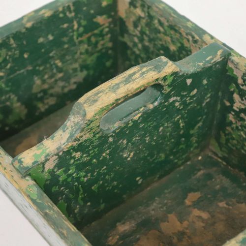 LATE 19TH EARLY 20TH CENTURY ROBUST WELSH ARTISAN OR COSTERMONGERS TRUG WELL MADE - ADDITIONAL PHOTO 7