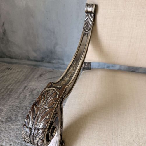 PAIR OF 19TH CENTURY GILTWOOD BAROQUESTYLE THRONE ARMCHAIRS - ADDITIONAL PHOTO 5