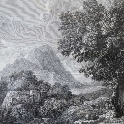 FRENCH 18TH CENTURY ENGRAVING RINALDO E ARMIDA IN ORIGINAL FRAME TIMELESS HERITAGE - ADDITIONAL PHOTO 7