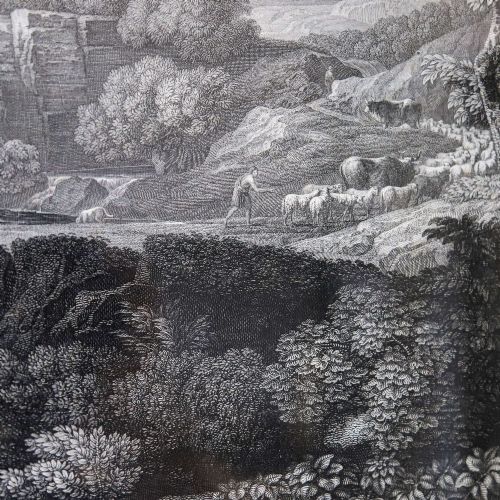 FRENCH 18TH CENTURY ENGRAVING RINALDO E ARMIDA IN ORIGINAL FRAME TIMELESS HERITAGE - ADDITIONAL PHOTO 8