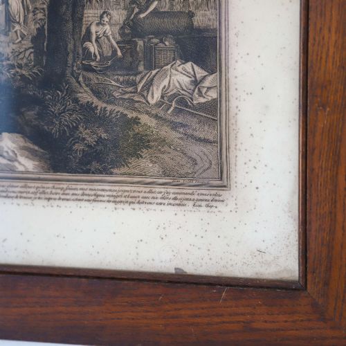 ENGRAVING OF POUSSINS THE SUMMER RUTH BOAZ A TIMELESS 17TH CENTURY TREASURE - ADDITIONAL PHOTO 6