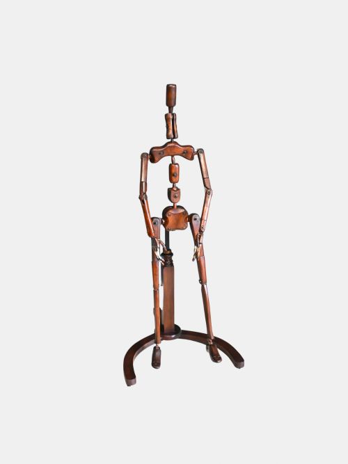 19th c lifesize francoispierre guillois wooden lay figure french - CATEGORY: ANTIQUE MISCELLANEOUS - DATED 1800