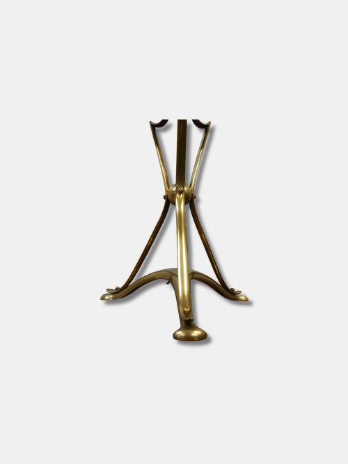 EARLY 20TH CENTURY WAS BENSON BRASS PULLMAN TABLE LAMP ENGLISH - ADDITIONAL PHOTO 3