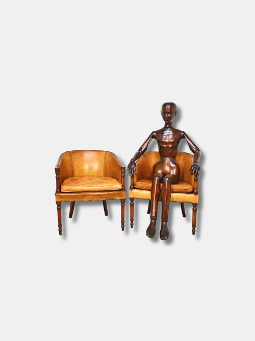 C 1820 RARE LIFESIZE WOODEN ARTICULATED LAY FIGURE ITALIAN - ADDITIONAL PHOTO 6