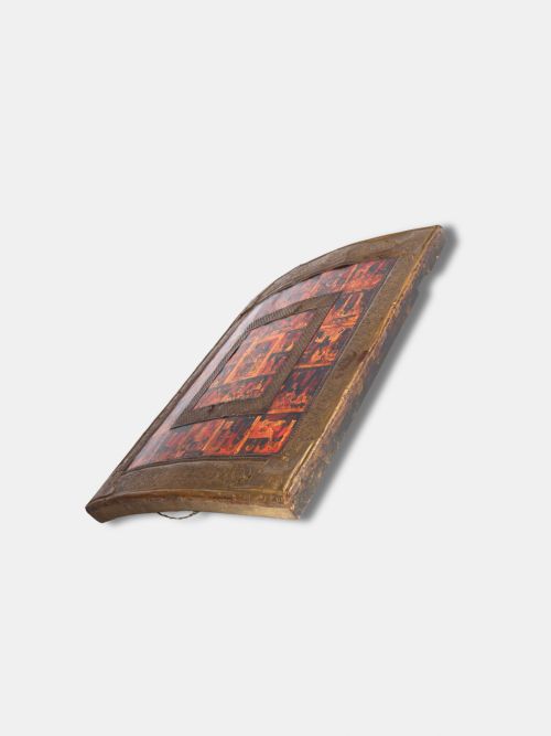 C 1700 RELIGIOUS ICON EASTER WITH SOLEMNITIES ORTHODOX CHURCH RUSSIAN - ADDITIONAL PHOTO 1