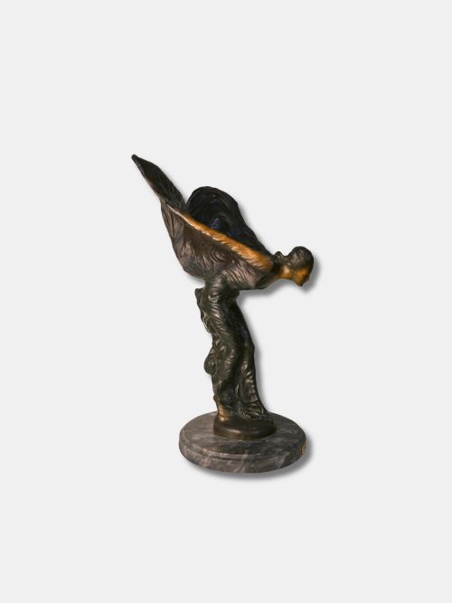 C 1930 CHARLES SYKES BRONZE STATUE SPIRIT OF ECSTASY AMERICANENGLISH