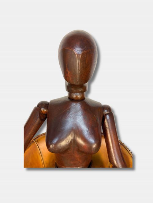C 1920 RARE LIFE SIZE FEMALE LAY FIGURE ITALIAN - ADDITIONAL PHOTO 2