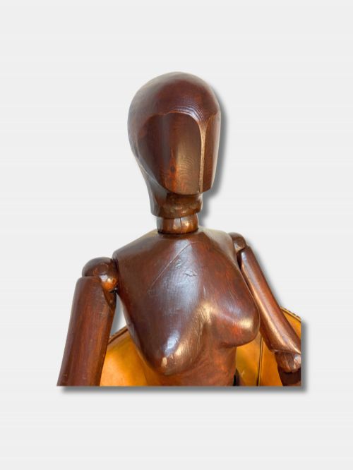 C 1920 RARE LIFE SIZE FEMALE LAY FIGURE ITALIAN - ADDITIONAL PHOTO 4