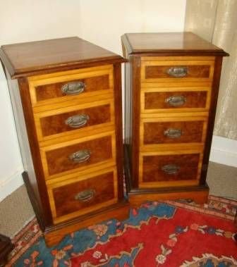 Antique Victorianbedside Chests