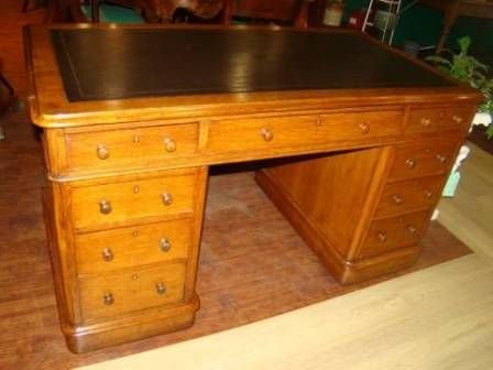 Antique Pedestal Desk