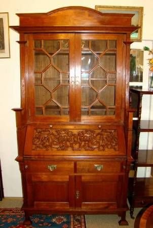 Arts and Crafts Bureau Bookcase