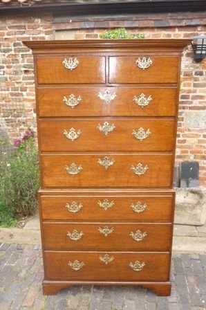 Antique Georgian Chest on Chest