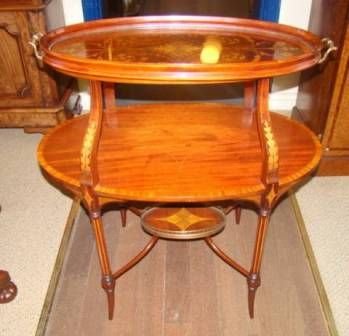 Antique Etagere/table