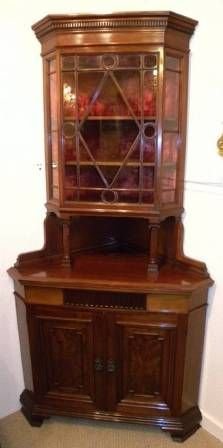 Antique Corner Cupboard