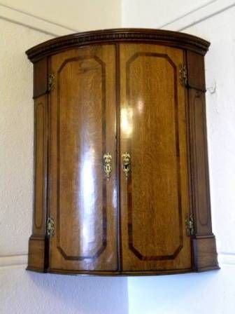 Antique Corner Cupboard