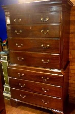 Antique Georgian Chest on Chest
