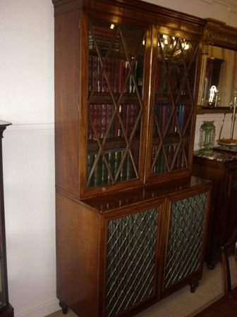 Antique Georgian Library Bookcase