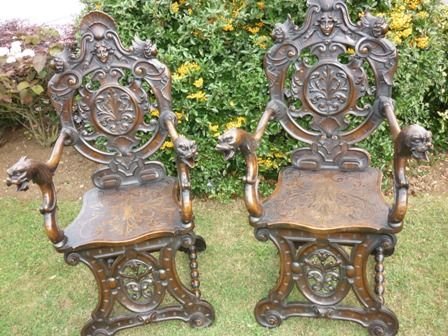 Pair of Antique Armchairs
