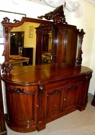 Antique Victorian Sideboard.