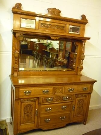 Antique Victorian Sideboard