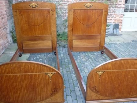 Art Deco Bed/pair