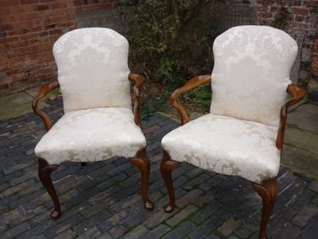Antique Armchair Pair