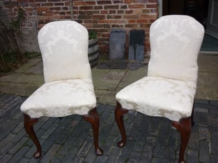 Antique Pair Chairs