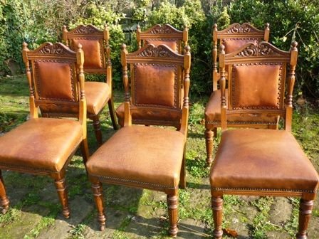 Antique Victorian Dining Chairs