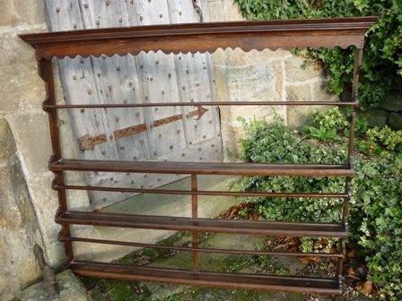 Antique Georgian Delft  Rack