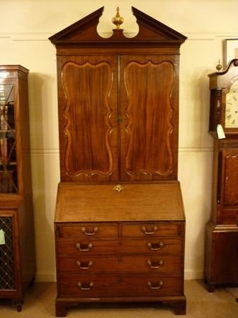 Antique Georgian Bureau Bookcase